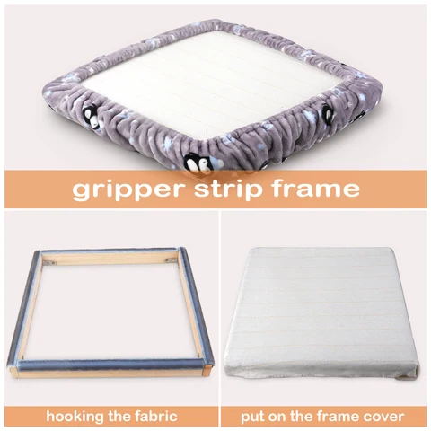 Gripper Strip For Tufting Frame Embroidery Frame Stretch Cloth Nail Strip  Gripper Strip Hooking For Tufting Frame 100cm/39.4in - AliExpress