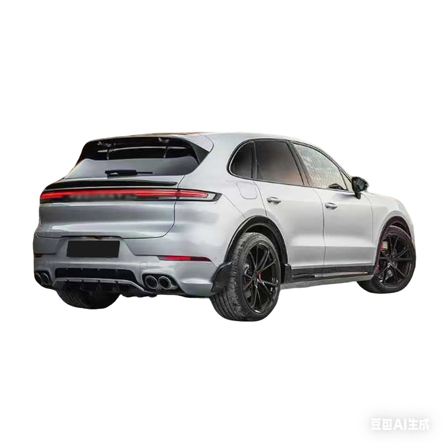 Фото 26 стилей карбонового обвеса TKT Model для Porsche Cayenne GTSSD 2024-2025: передний сплиттер, задний спойлер, модифицированные детали №3