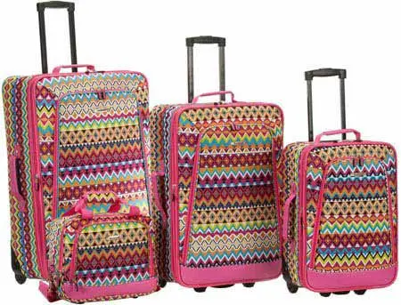 Luggage 4 Piece Escape Softside Luggage Set