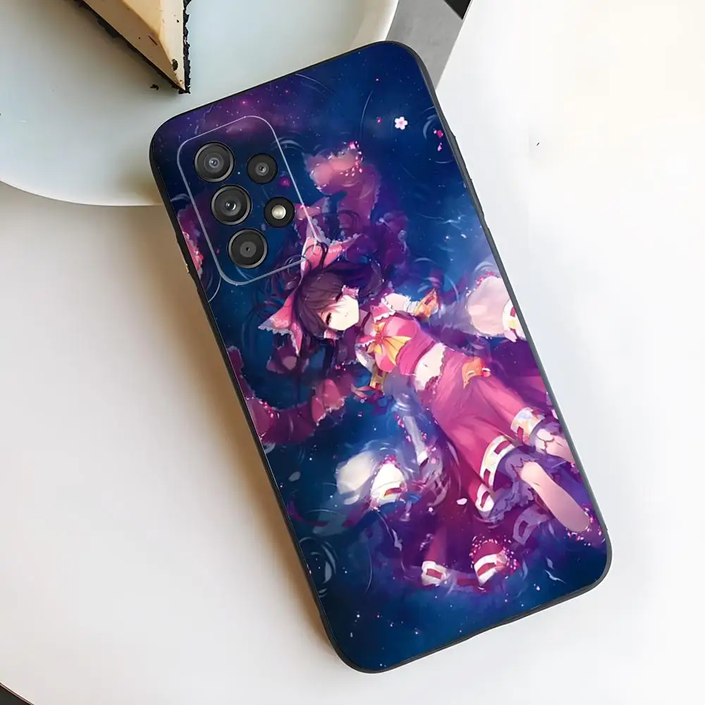 Фото Чехол для телефона с изображением аниме Touhou для Samsung S26 S25 Edge S24 S23 S22 S21 Ultra Plus Fe A55 56 15 4G 5G Galaxy, силиконовый чехол №2