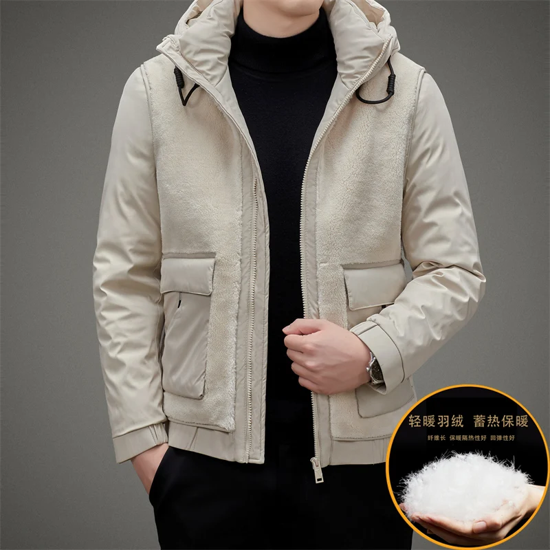 Men Parkas Fashion Hooded Thicken Warm Puffer Jacket Winter Ropa Hombre Ceketler Doudoune Homme Coats Chaquetas Abrigos Manteaux