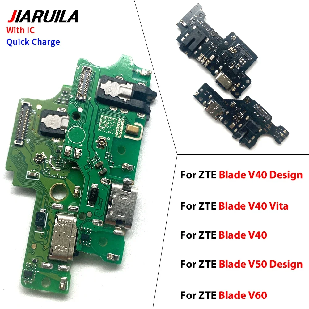 Фото 10 шт. для ZTE Blade V Smart 1050/V40 Design/V40 Vita/V40/V50/V60/V70: гибкий кабель-разъем USB для зарядки/док-станции №5