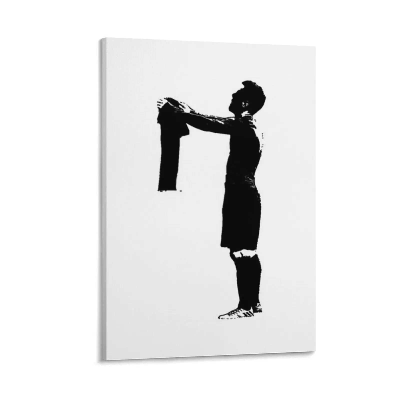 Печать на холсте &quotЛионель Месси против Бернбея&quot