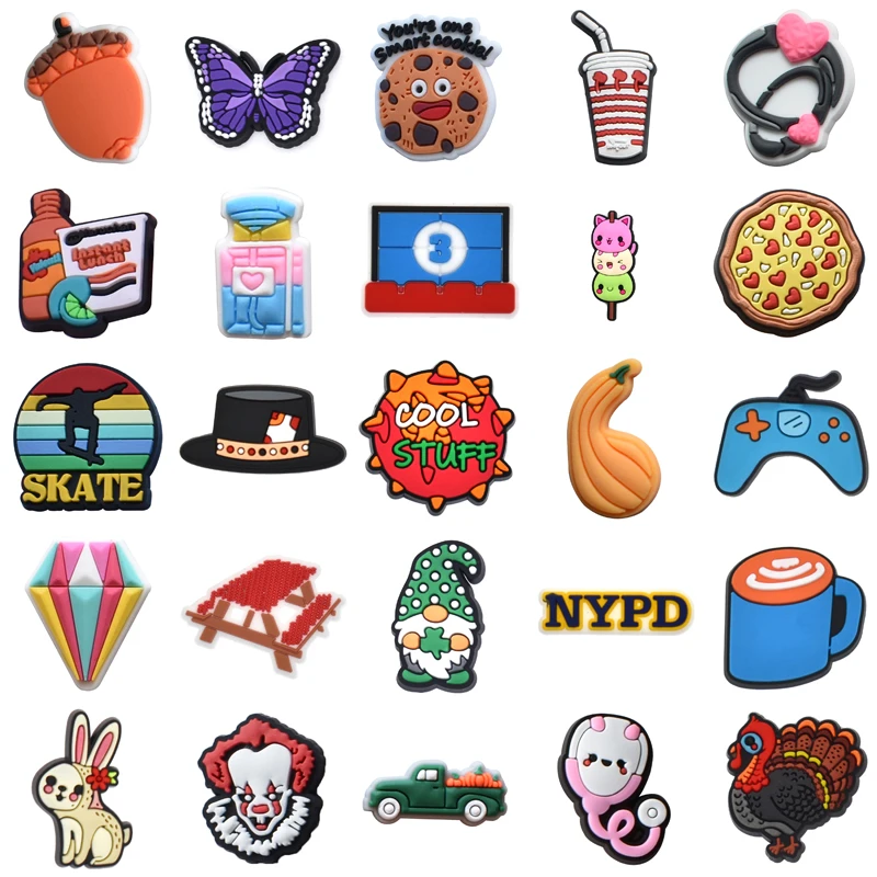 

Set Jeans Girl Decorations for Crocs Kids Gifts Para Pins Packs Men Boy Shoes Accessories Shoe Charms Wholesale Bulk Women Charm