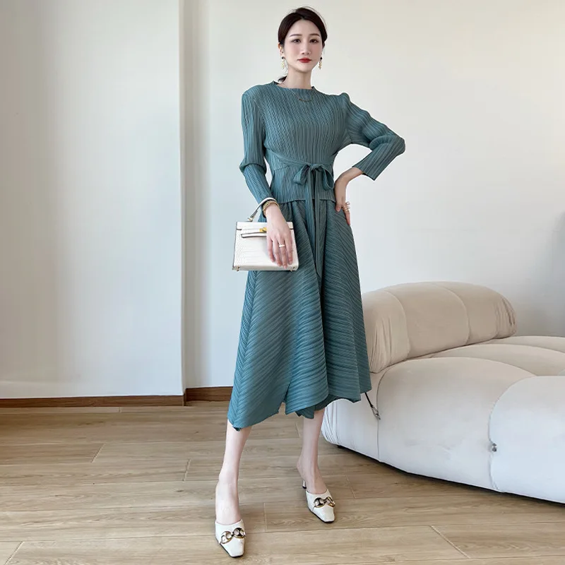 Женский повседневный комплект одежды миаке весенний свободный универсальный