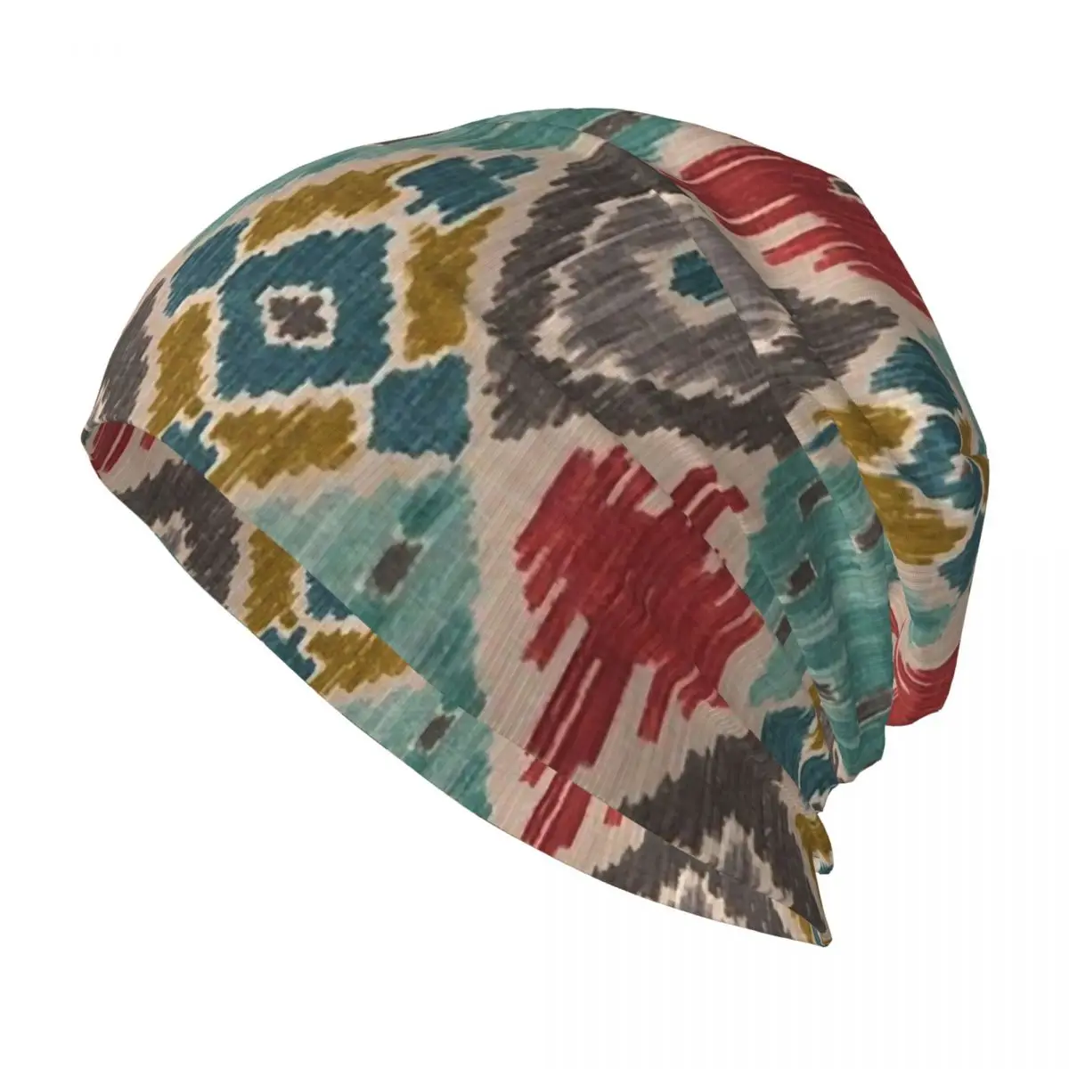 

Ethnic Style Bohemia Bonnet Hats Goth Outdoor Skullies Beanies Hat for Men Women Knitting Hats Spring Dual-use Caps