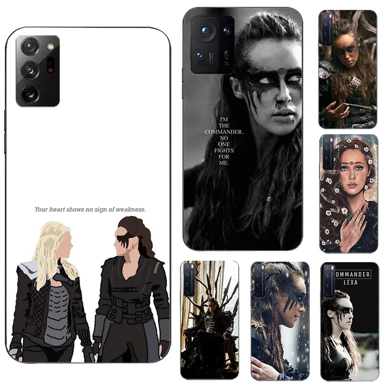 Чехол для телефона Commander Lexa The 100 чехол Redmi Note 9 10 11 Pro 7 8A 8Pro 9A 9S чехлы Xiaomi Mi 10T 10lite -