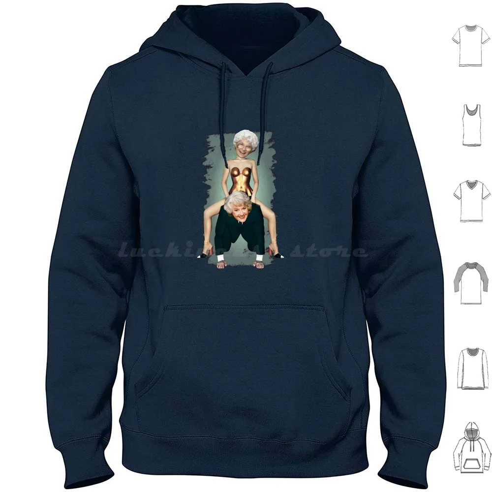 

Attractive The Ability Convey Humorous Lines Golden Girls Dorothy And Sophia Classic Fans Hoodie cotton Long Sleeve