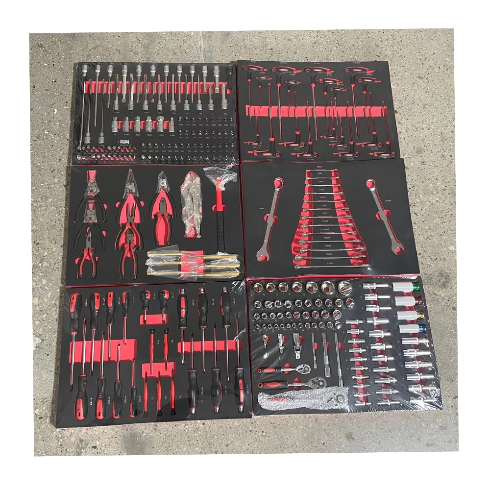 

258 Pcs Professional Cr-V Material herramientas Hand Tools Set With Any Combinations For Auto Repair