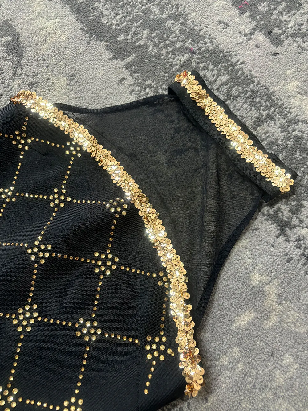 2024 элегантное женское шифоновое платье в стиле пэчворк сверхмощное Бандажное с