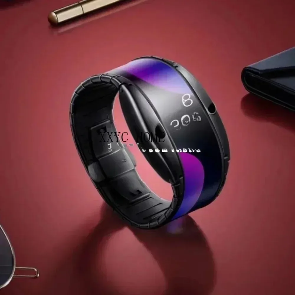 GPS-позиционирование Bluetooth-часы для мужчин и женщин Часы Nubia Alpha SmartWatch Гибкий