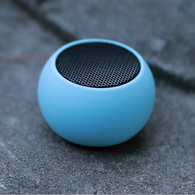 Mini	Bluetooth	Speaker Powerful Outdoor Portable Music Player Phone Matte Sound Box Speakers with Mic Caixinha De Som