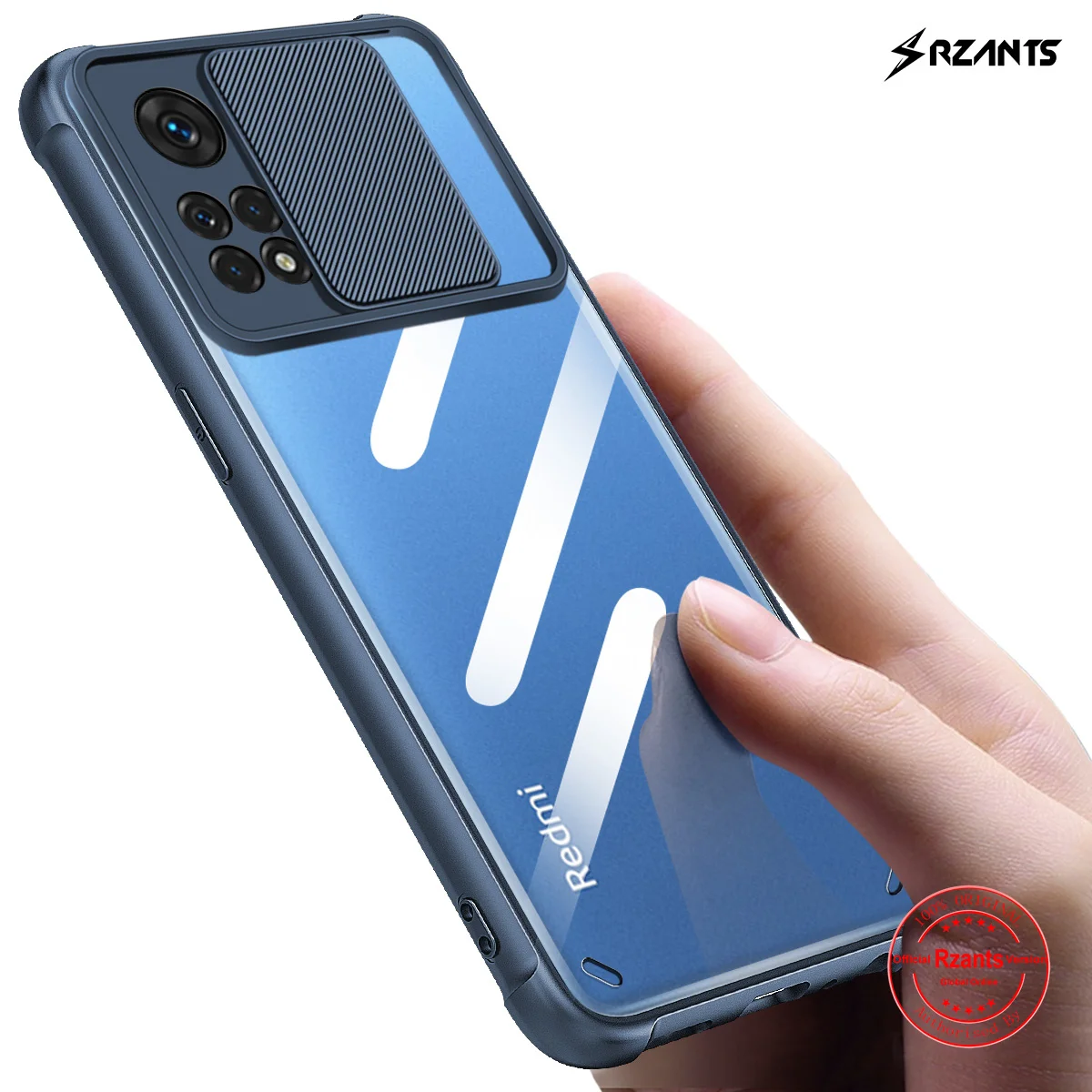 

Rzants For Xiaomi Redmi Note 11 11S Global Version 4G Case [Lens Protection] AirBag Conor Slim Thin Clear Cover Casing