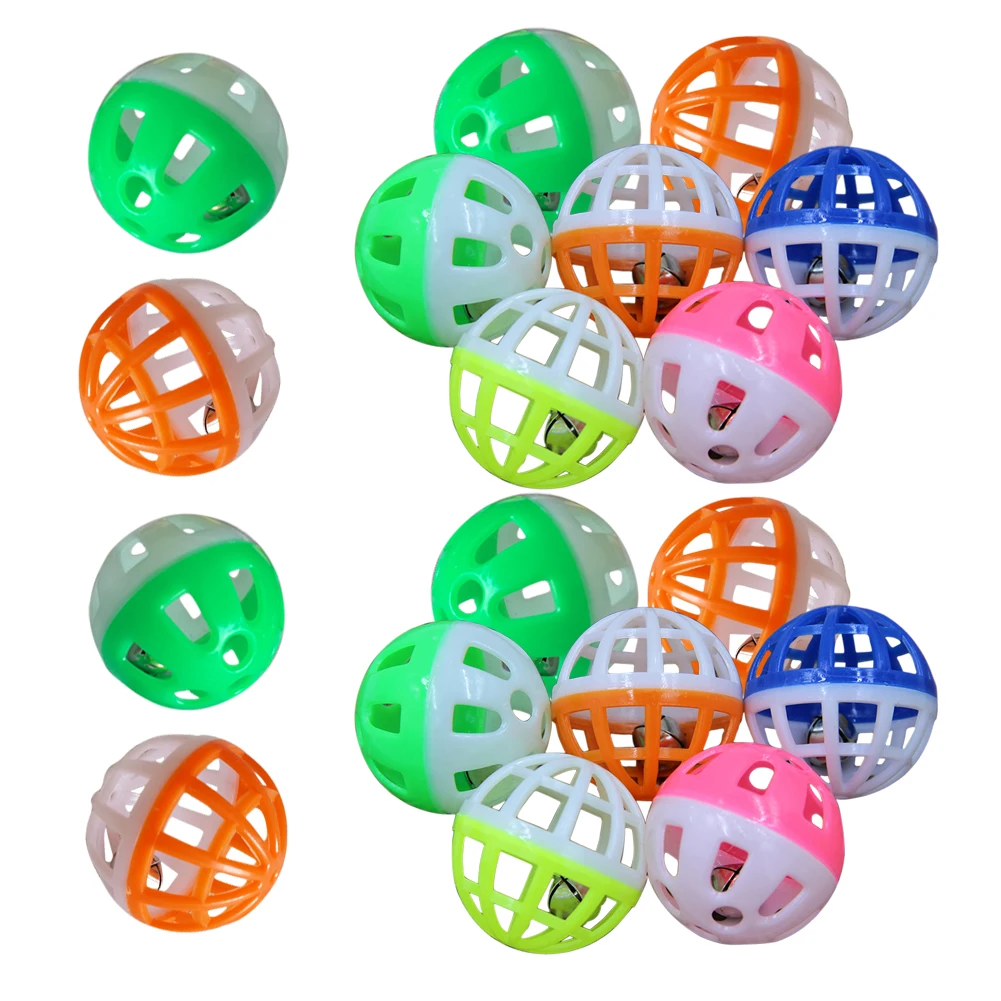 

Teaser Toys Rattle Balls Interactive Animals Chewing Bite for Cat Pet Supplies Playing Teaser Enhance Feelings Toys