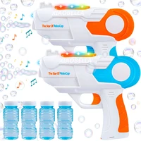 bubble guns for kids with bubble solution bubble maker with lights music summer outdoor indoor party toys bubble gun safe gifts