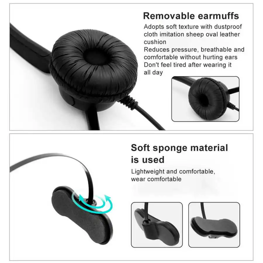3 5 мм H500 колл-центр гарнитура наушники телефонный трафик связь с клиентами