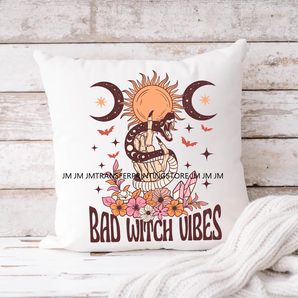 Термотрансферная наклейка &quotВедьма&quot для одежды