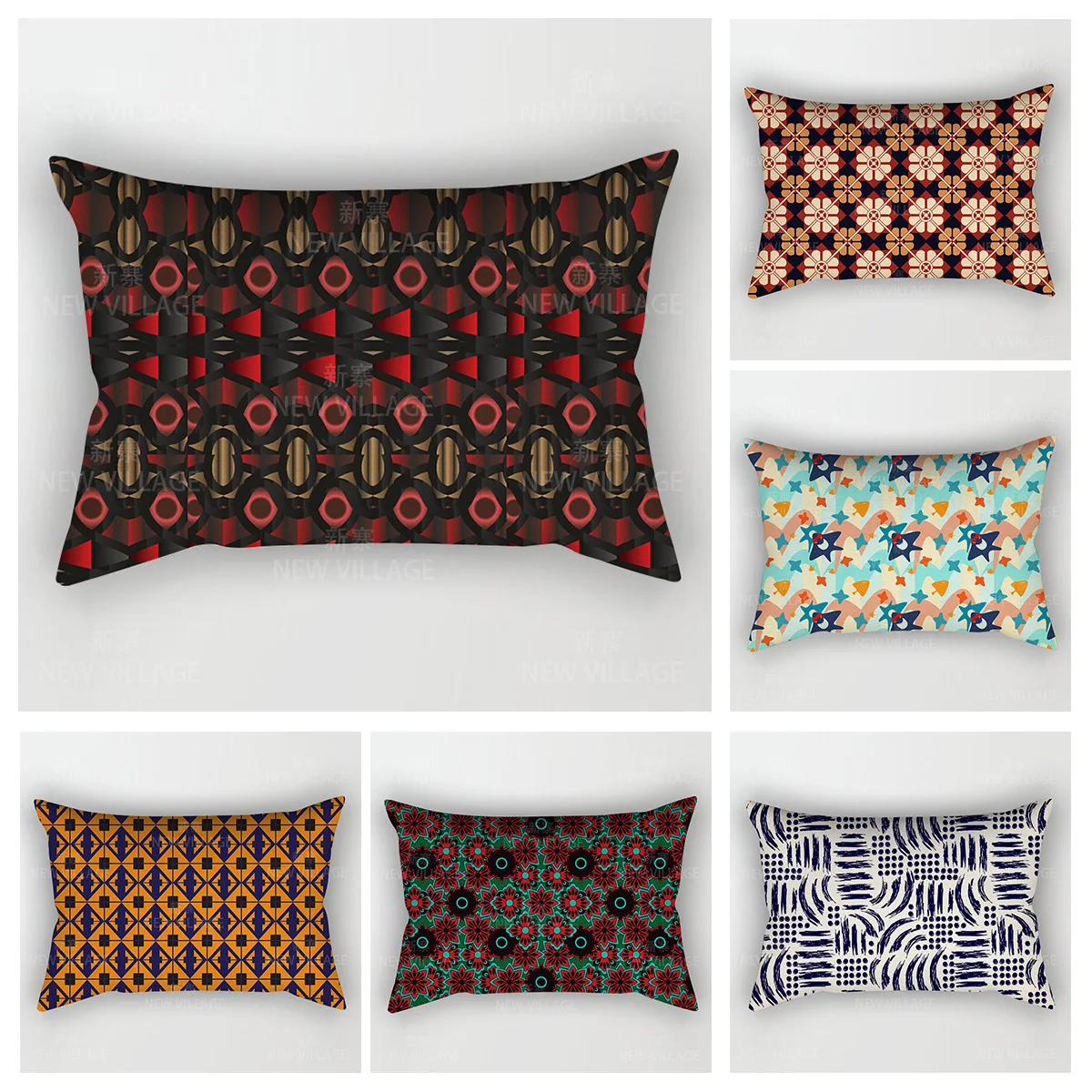 Современная наволочка для дома гостиной дивана Декор подушки 30x50 см 40x60 50x70