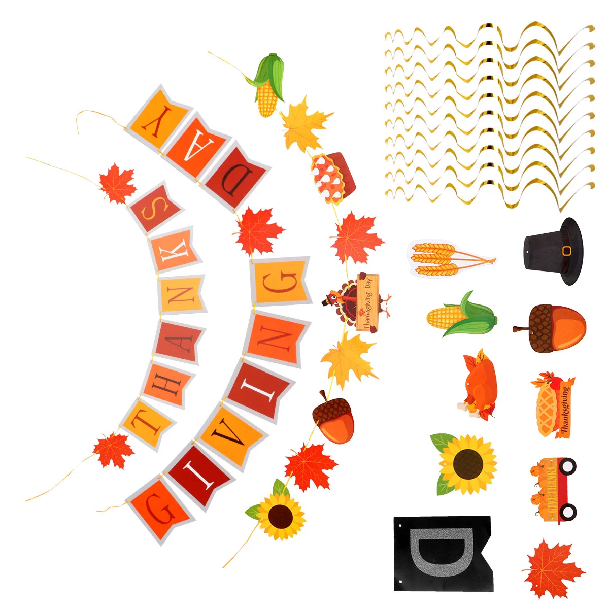 

20 домашний декор, баннер с кленовыми листьями, дверь на День Благодарения, подвесной декоративный кулон, топпер для рождественской елки