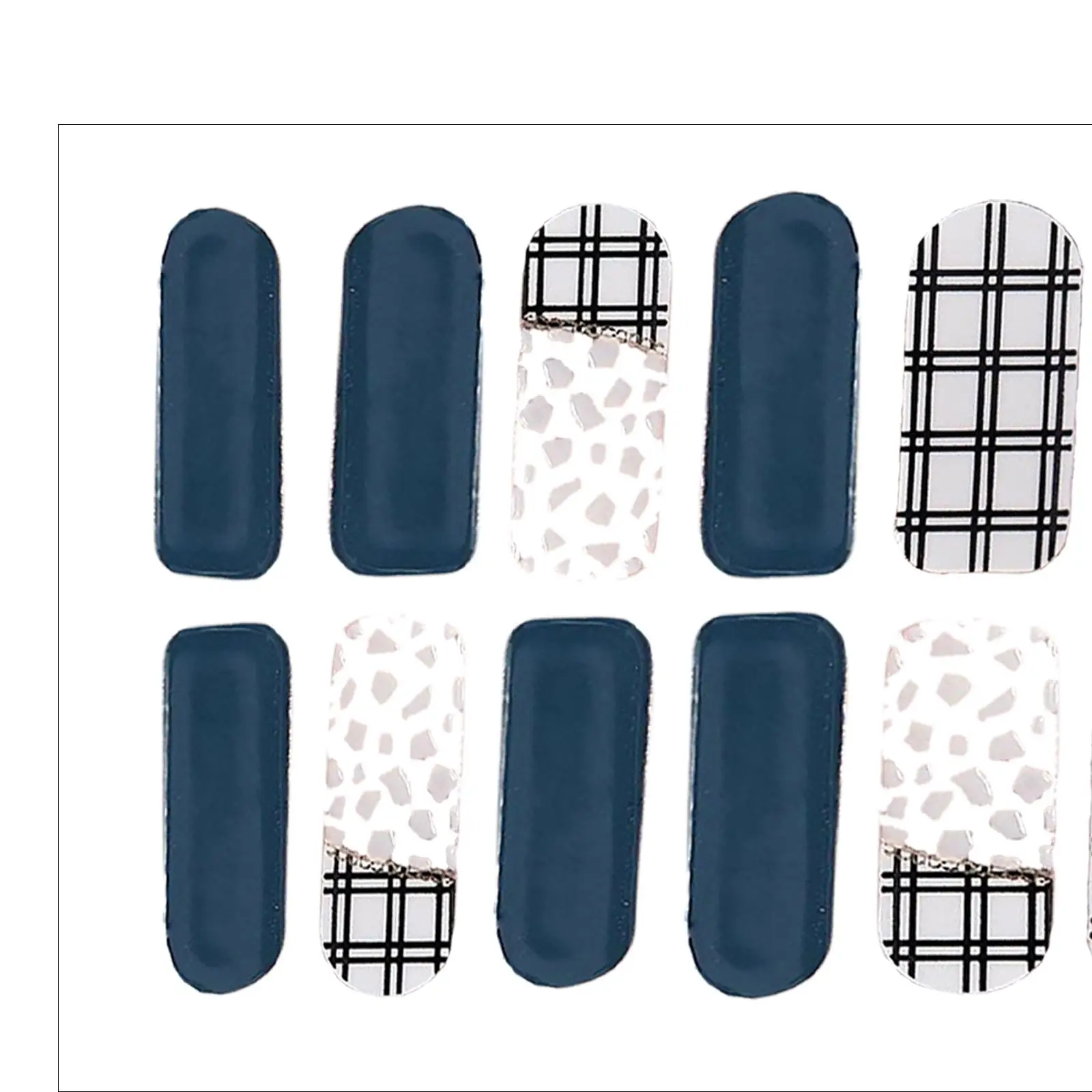 Naklejka na paznokcie zdobienie paznokci dekoracyjne samoprzylepna dekoracja do manicure nowość DIY proste dla kobiet dziewczynki pasek