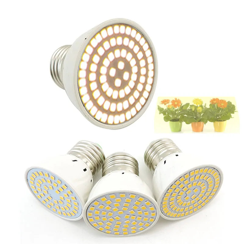 Bulbs Indoor Full Spectrum E27 Phytolamp Yellow Vegs Cultivo Growbox Sunlike Flower Greenhouse Box