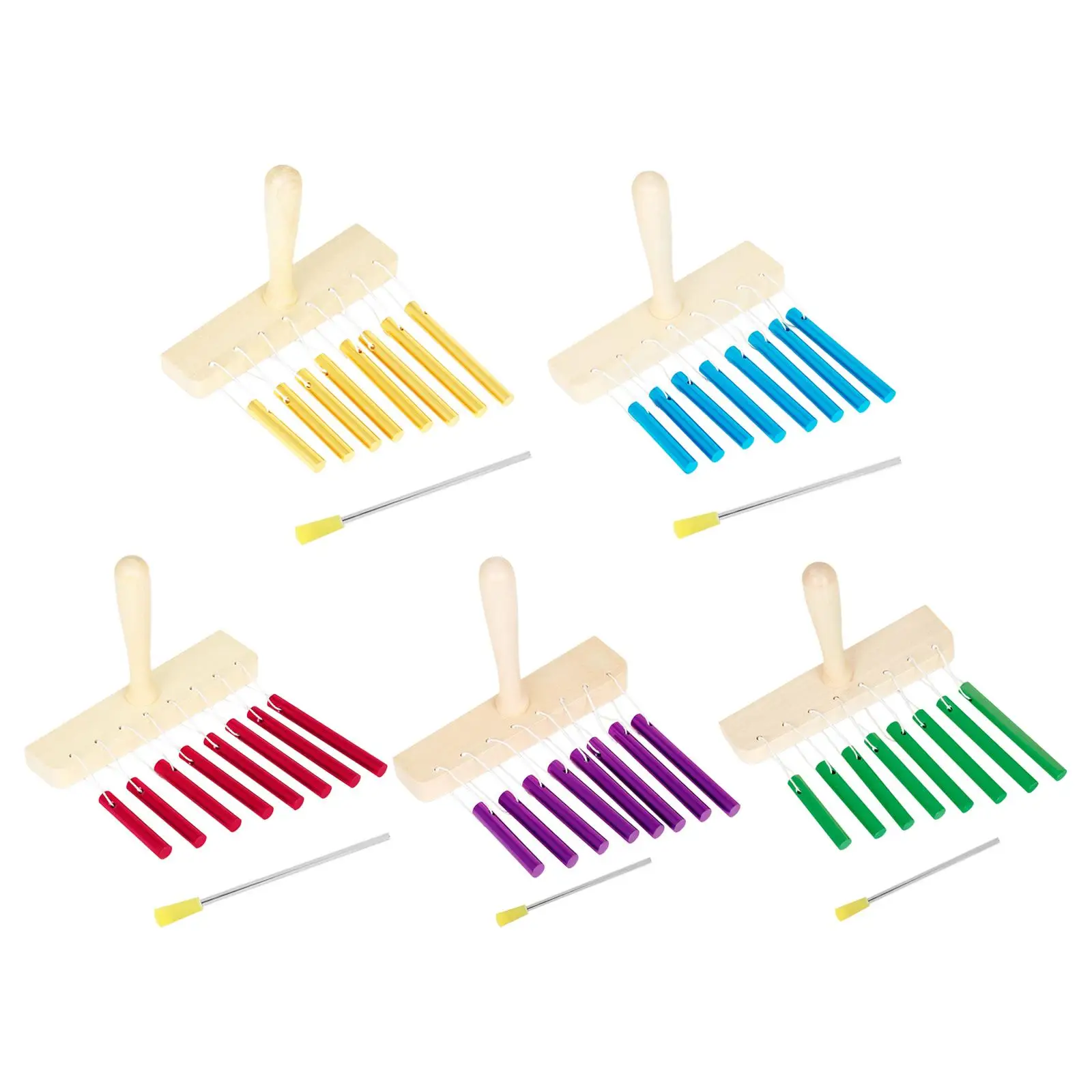 8-нотный ручной колокольчик музыкальный инструмент для детей подарки на день