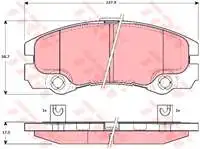 

TRW GDB1436 ON BRAKE BALATASI FRONTERA B KAMPANYALI (.)