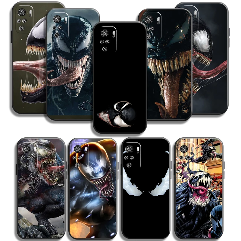 

Marvel Venom Phone Cases For Xiaomi Mi 11 Mi 11 Lite POCO X3 GT X3 Pro M3 POCO M3 Pro X3 NFC X3 Funda Carcasa Soft TPU