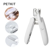 petkit pet nail supplies cat dog professional safety nail clipper scissors led light pet items grooming trimmer for cats