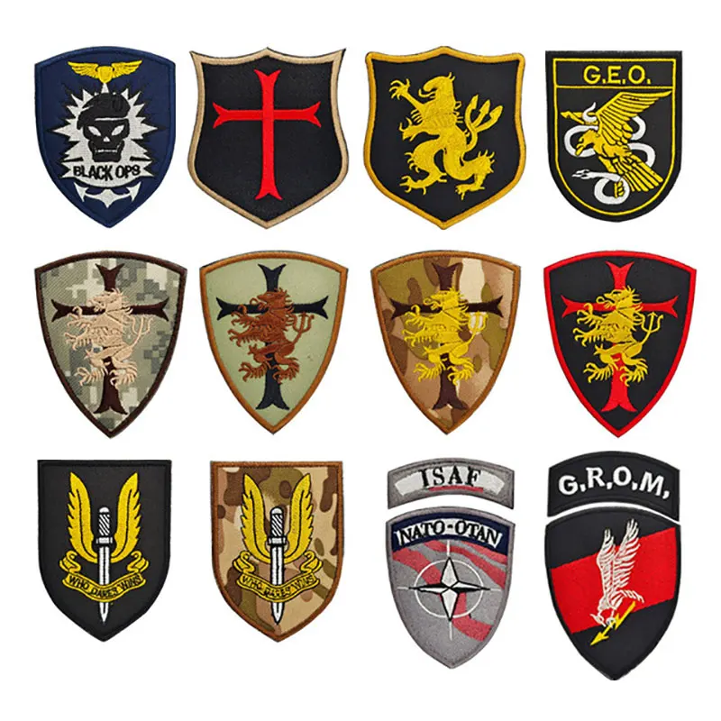 

US Navy Seal Unit 6 Armband Embroidered Velcro Badge Embroidered Cloth Sticker Patches Back Patch Clothing Letters Iron Jeans