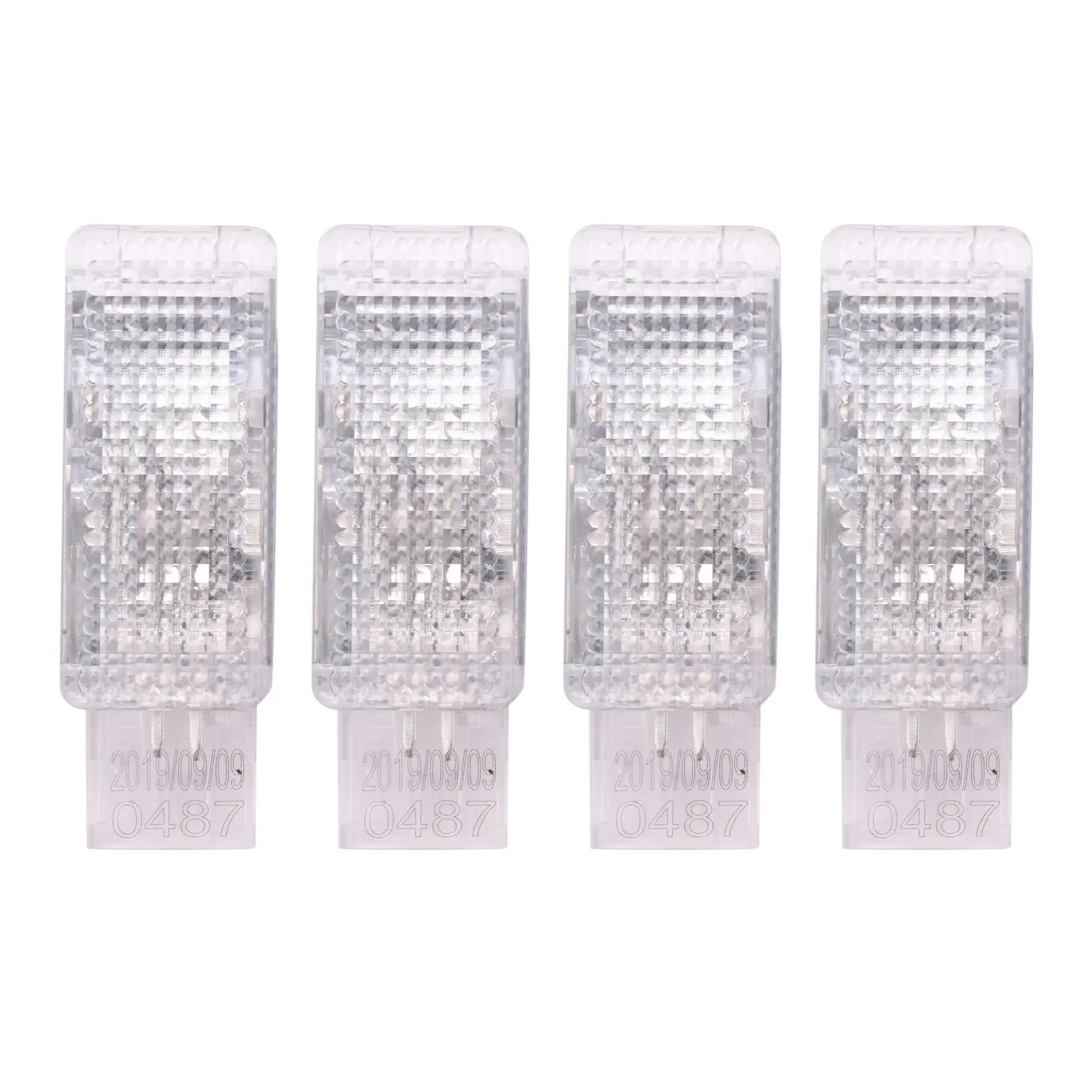 

4 шт., галогенные лампы для салона автомобиля Passat B6 Jetta Golf 6 MK6 MK7 Tiguan 7L0947415 3TD