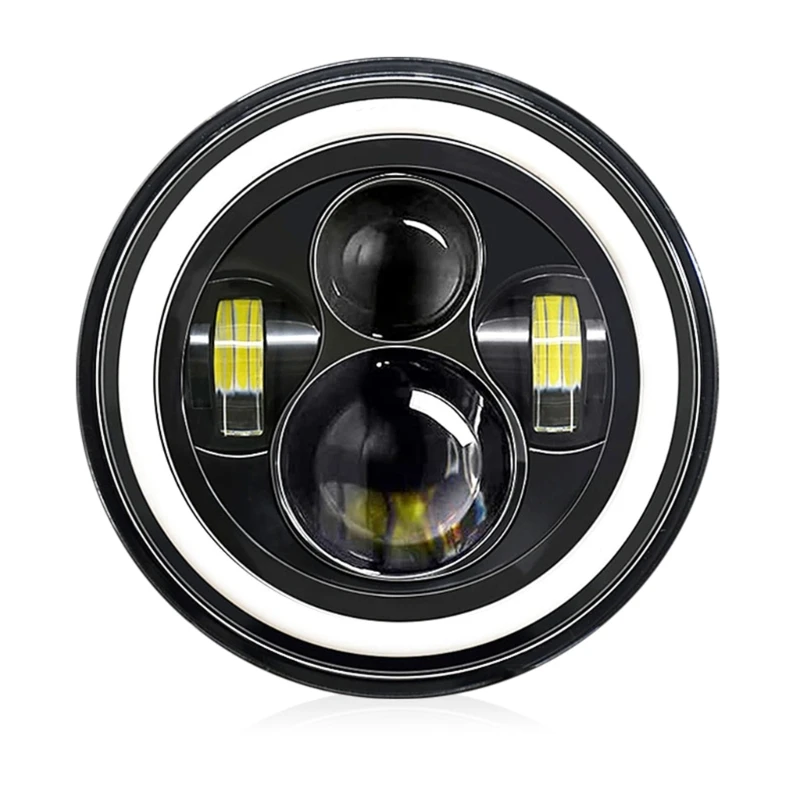 

Motorcycle 7'' Round Headlight for Honda YMH Fog Light with Hi/Lo Beam Fog Lamp Dropshipping
