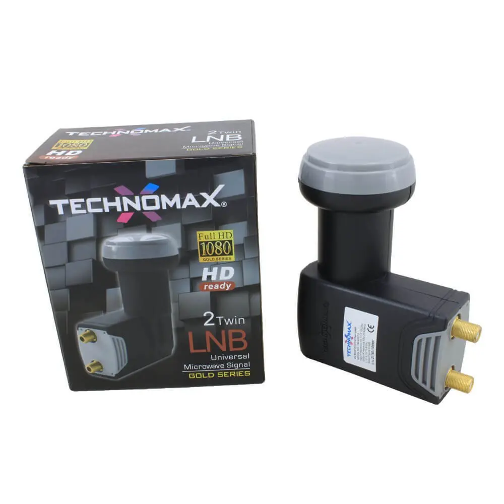 

Technomax Bowl Satellite 2li Lnb Gold Series Hd Ergonomic Design Practical Products