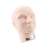 mannequin hoofd met inserts voor permanente make beginner praktijk microblading model hoofd