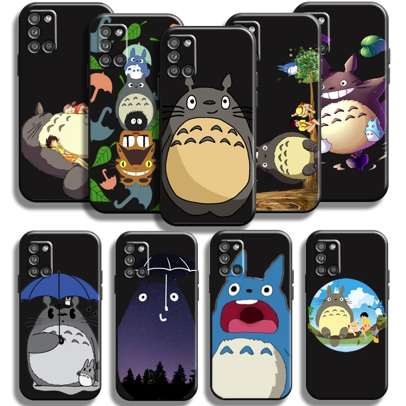 

Anime Cute Cartoon Totoro Phone Case For Samsung Galaxy A31 A31 5G Shell Soft Funda Cover Cases Full Protection Carcasa