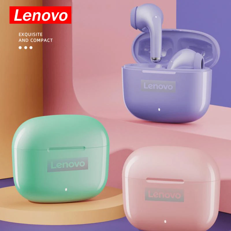 

Оригинальные беспроводные наушники Lenovo LP40PRO, TWS, Bluetooth, двойное шумоподавление, бас, сенсорное управление, режим ожидания, 2022 мАч, новинка 250