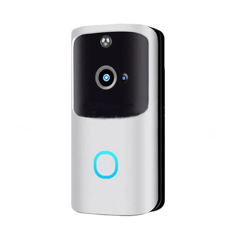 

Wifi Doorbell 2.4g Support Night Brand New Rainproof Two-way Talk Smart Home Smart Doorbell Silver Noise Cancellation