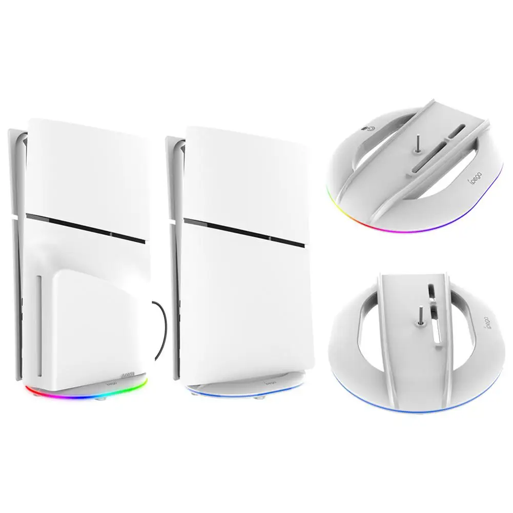 Для PS5 тонкая консоль универсальная подставка для PS5Slim игровая вертикальная RGB