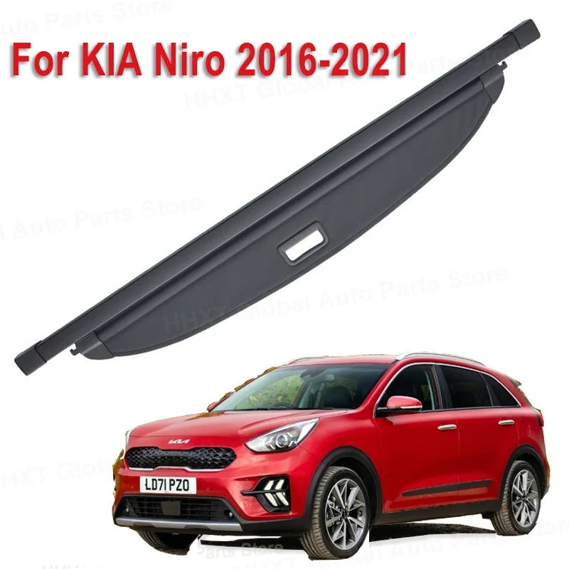 

Задняя крышка багажника для KIA Niro 2016-2021, защитный козырек, занавеска, перегородка, конфиденциальные жалюзи, аксессуары для безопасности
