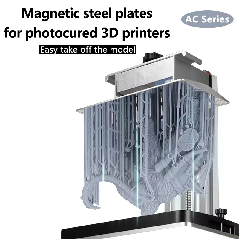 Фото Магнитная Гибкая магнитная наклейка M3 Plus для вспышки для ANYCUBIC Photon MonoX 6K Mono 2 M5S LCD №3
