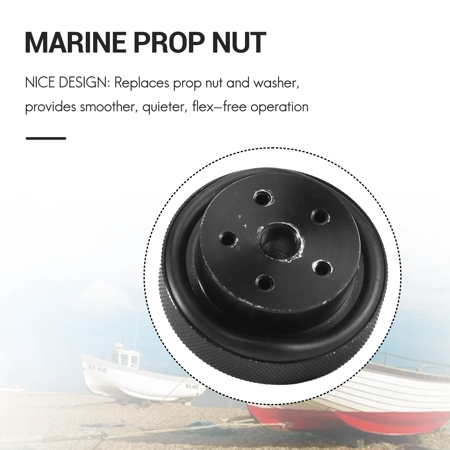 Фото Гайка пропеллера AB96-GFEL-MG-R-DP Marine G-Force Eliminator для троллинговых моторов Motorguide X3 X5 XI3 XI5 №3