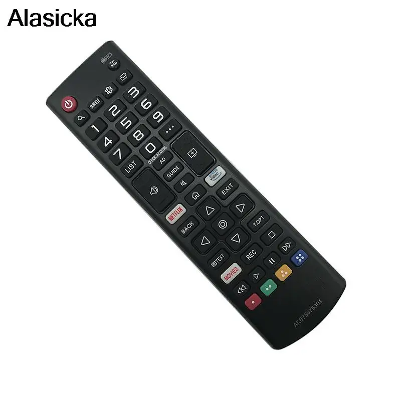 

AKB75675304 Remote Control AKB75675301 For LG TV Fernbedienung Replace AKB75675304 AKB75675311 With NETFLIX Prime Movies