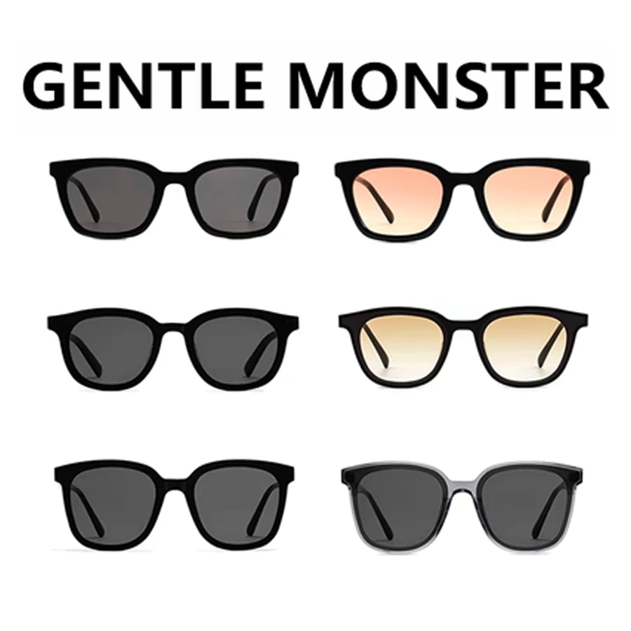 

Korea GENTLE MONSTER Fashion Sunglasses New style GM Luxury Brand Designer Men women Polarized sunglasses UV400 Best gift