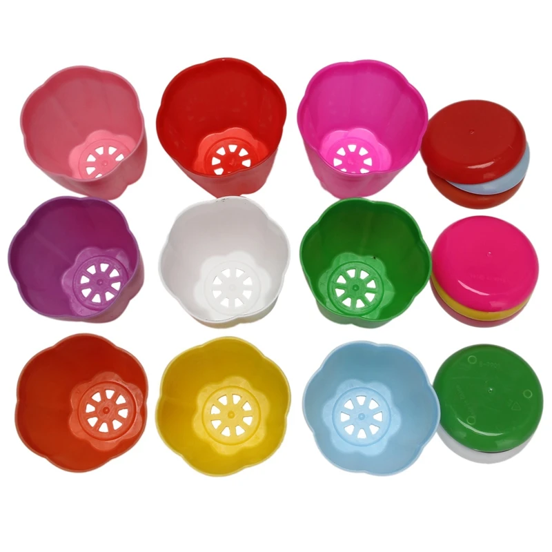 

9 шт./упаковка, пластиковые горшки для растений