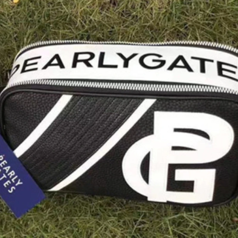 2023 new golf double waterproof clutch bag PU wear-resistant multifunctional small ball bag golf equipment small handbag