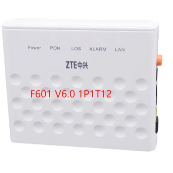 New ZTE F601 1GE port Version 6.0 GPON Terminal ONT Optical Terminal 1GE Port Novo Free shipping