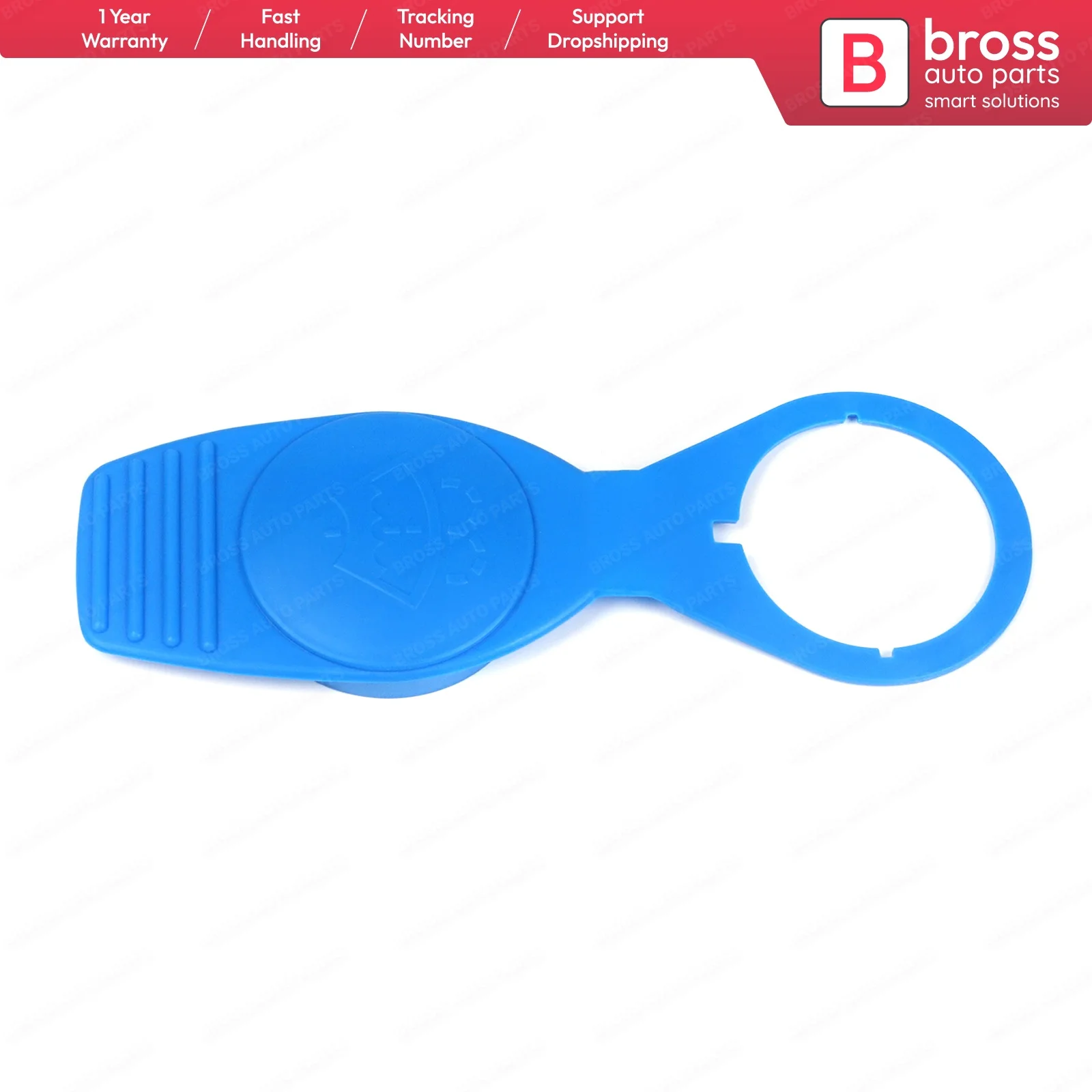 

BSP1088 Front Windshield Wiper Washer Fluid Bottle Tank Reservoir Cap 1K0955455 Blue Color for VW Audi Seat Skoda Porsche