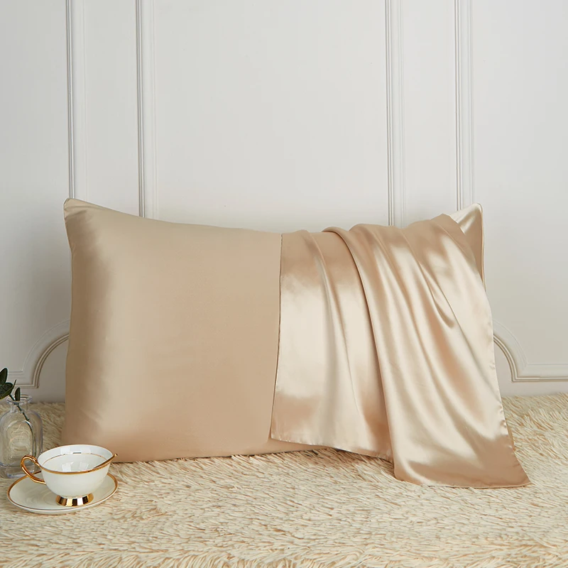 

100% pure silk pillowcase real silk pillowcase natural silk pillowcase mulberry silk pillowcase Free Shipping