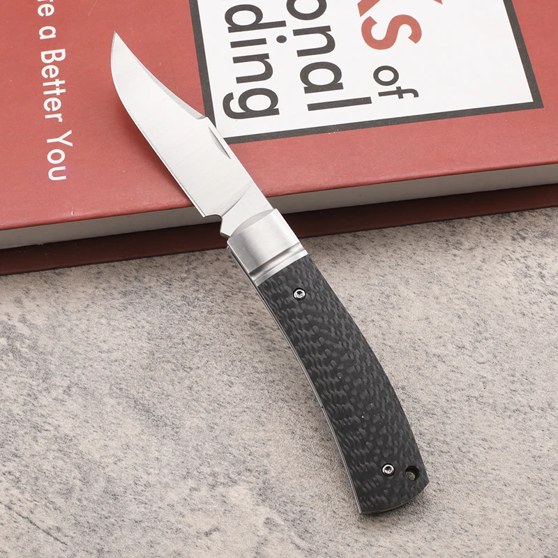 Ручка бычьего рога D2 стальной складной карман для кемпинга пеших прогулок