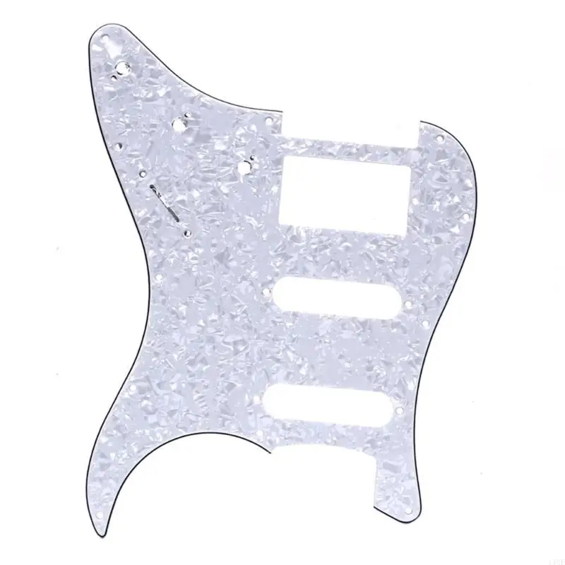 11UE Электро-гитара PickGuard 3-Ply Ant-Scratch Plate для FD ST S-S-Double Parts WH